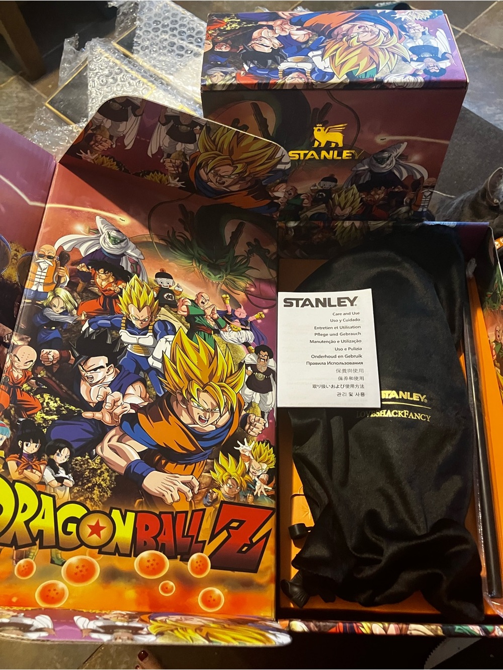 Stanley Dragon Ball Z Cooler Box - Yellow, Orange, Blue, Green, Black - Picture 3 of 4